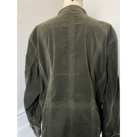Coldwater Creek Green Brushed Velour Jacket - Picture 8 of 9